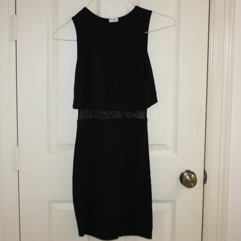 short black dress